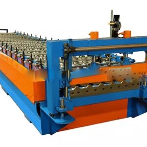 1000MM Effective Width Roofing Panel Forming Machine with 7 TONS Hydraulic Decoiler