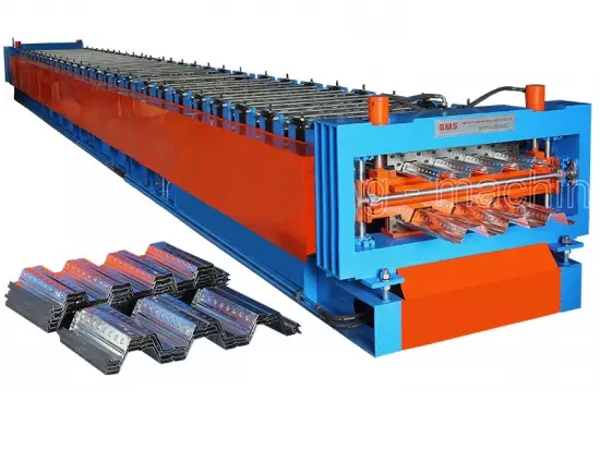 Double Layer Floor Decking Roll Forming Machine