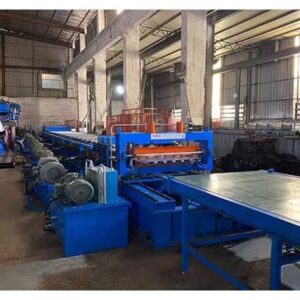 Rafted Floor Decking Rollformer with Flying Shear