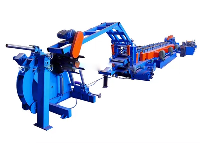 W Beam Crash Barrier Roll Forming Machine (Korea NEW Style)